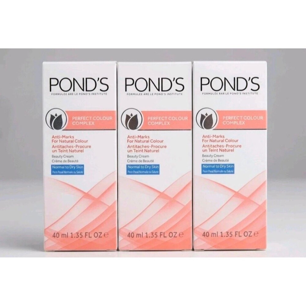 POND'S Perfect Colour Complex Anti-Marks Beauty Cream 40ml Normal Dry Skin 3Pk
